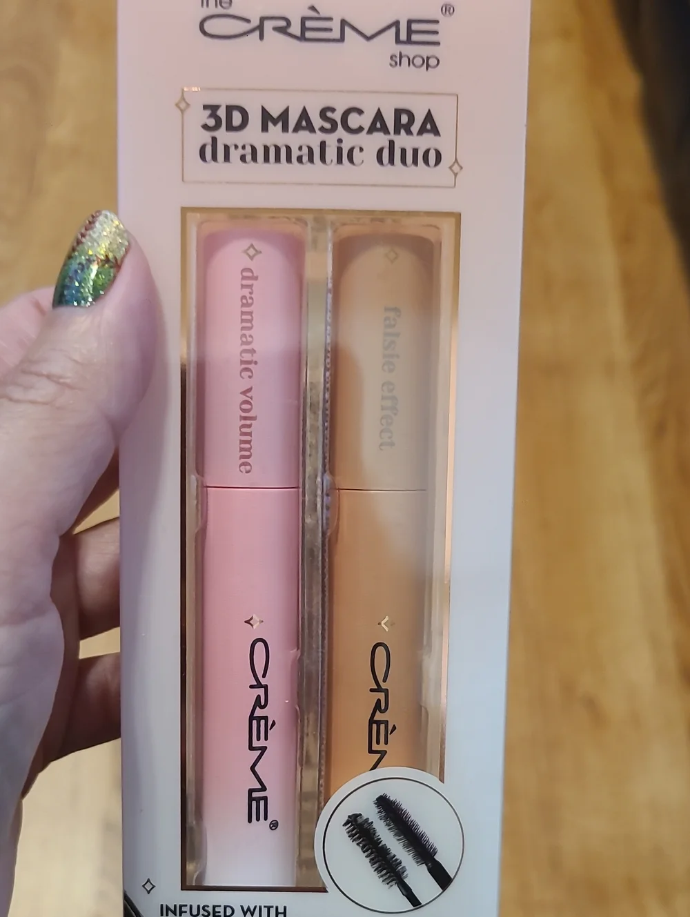 The Crème Shop 3D Mascara Dramatic Duo NIB